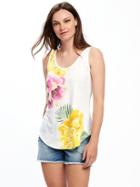 Old Navy Relaxed Curved Hem Tee For Women - Cream