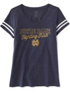 Old Navy Ncaa Varsity Style Tee For Women - Notre Dame