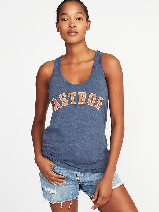 Old Navy Womens Mlb Team Racerback Tank For Women Houston Astros Size Xxl