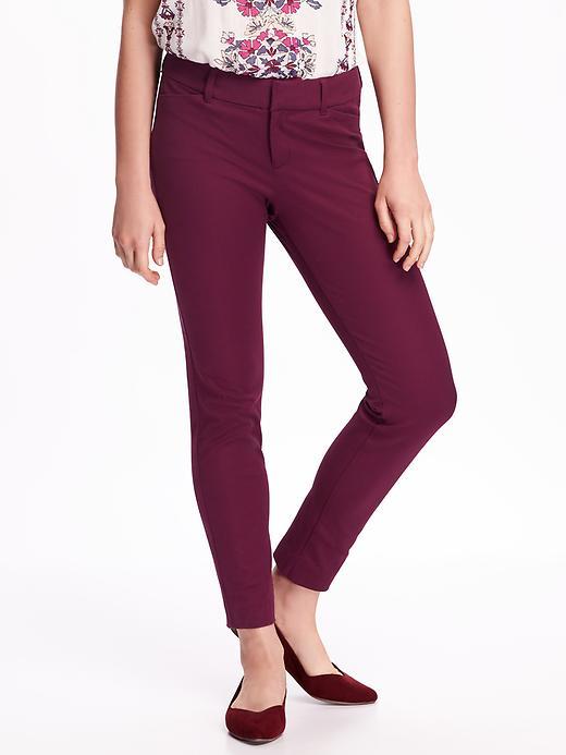 Old Navy Pixie Mid Rise Ankle Pants For Women - Potent Purple