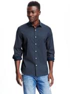 Old Navy Non Iron Regular Fit Shirts - In The Navy