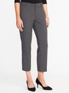 Old Navy Mid Rise Harper Pants For Women - Heather Gray