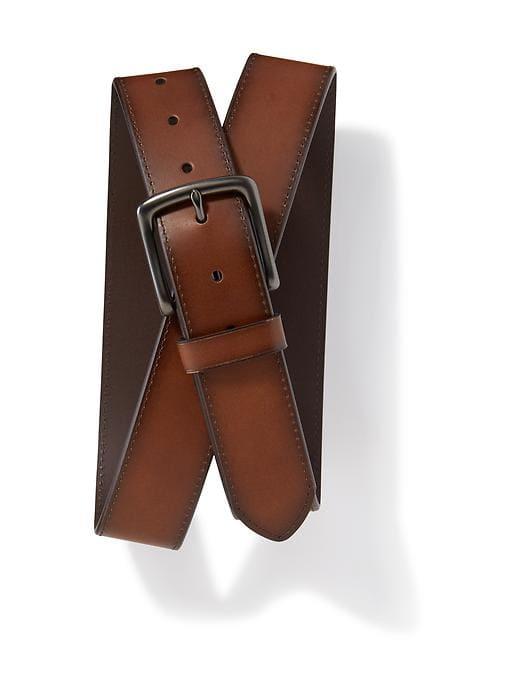 Old Navy Leather Belt For Men - Brown Tint