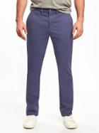 Old Navy Athletic Built In Flex Ultimate Khakis For Men - Newport Blue