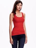 Old Navy Perfect Tank Size L Tall - Red To Me