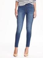 Old Navy Womens Mid-rise Rockstar Jeggings For Women Woodland Wash Size 0