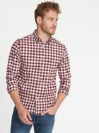 Old Navy Mens Regular-fit Built-in Flex Everyday Oxford Shirt For Men Clove Size Xxxl