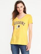 Old Navy Womens Nfl Graphic Tee For Women Redskins Size L