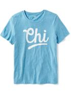 Old Navy Chi Chicago Tee For Women - Paia Paradise Blue