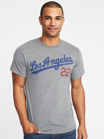 Old Navy Mens Mlb Team Player Tee For Men L.a. Dodgers Size S