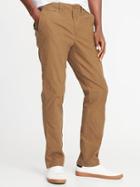 Old Navy Mens Straight Lived-in Built-in Flex Khakis For Men Knock On Wood Size 42w