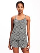 Old Navy Crinkle Gauze Sleep Cami For Women - Tile