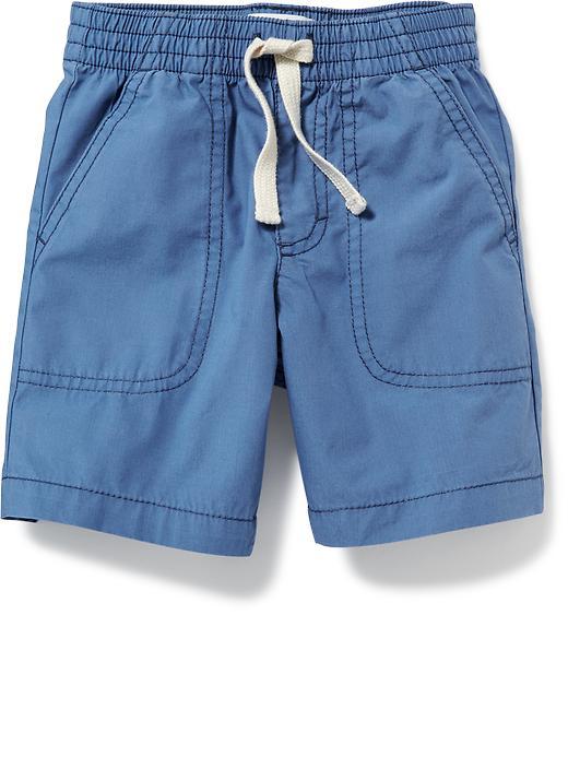 Old Navy Pull On Poplin Shorts - Ancient Mariner