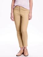 Old Navy Mid Rise Pixie Chinos For Women - Camelot