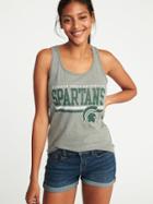 Old Navy Womens College-team Mascot Tank For Women Michigan State Size M