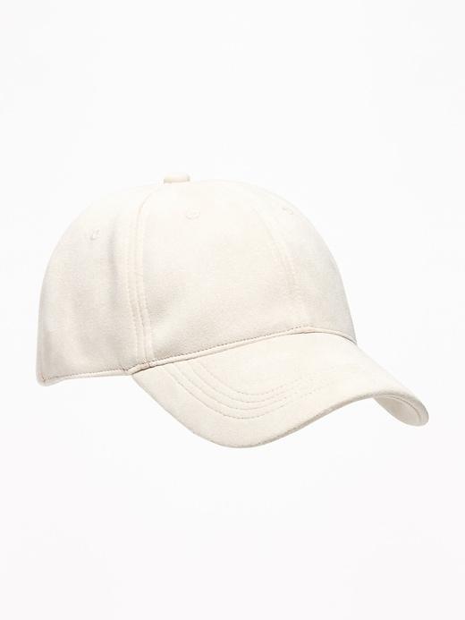 Old Navy Mens Sueded Baseball Cap For Men Light Khaki Size One Size