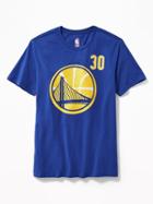 Old Navy Mens Nba Team Player Tee For Men Warriors 30 Curry Size Xl