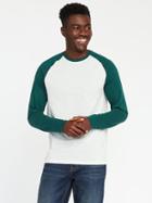 Old Navy Soft Washed Raglan Sleeve Tee For Men - Antique White Heather