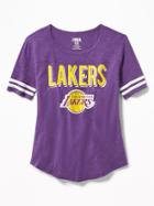 Old Navy Womens Nba Graphic Tee For Women Lakers Size Xxl