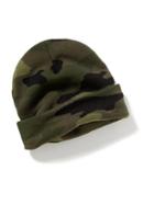 Old Navy Camo Roll Brim Sweater Beanie For Men - Olive Camouflage