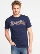 Old Navy Mens Mlb Team Graphic Tee For Men Atlanta Braves Size L