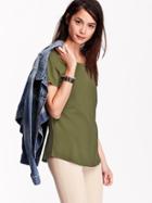 Old Navy Womens Crew Neck Tees Size L Tall - Into The Woods