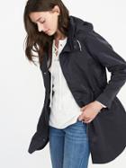 Old Navy Womens Hooded Utility Parka For Women Carbon Size M