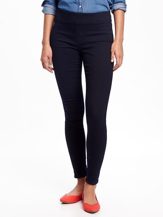 Old Navy Womens Mid-rise Rockstar Jeggings For Women Rinse Size 4