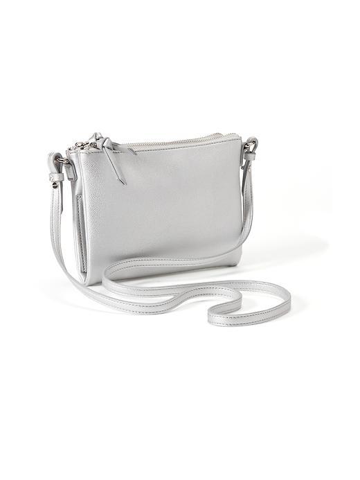 Old Navy Crossbody Bag For Women - Silver