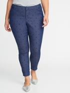 Mid-rise Secret-slim Pockets Pixie Plus-size Pants