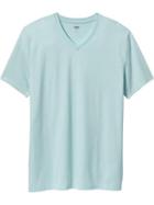 Old Navy Mens Soft-washed V-neck Tee For Men Aquastar Size S