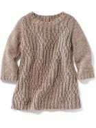 Old Navy Cable Knit Sweater Dress - Chocolate Malted