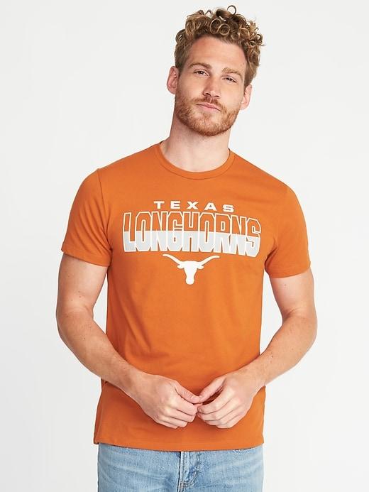Old Navy Mens College Team Graphic Tee For Men University Of Texas Size Xxl
