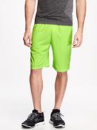 Old Navy Mens Mesh Shorts 10 - Glow Worm