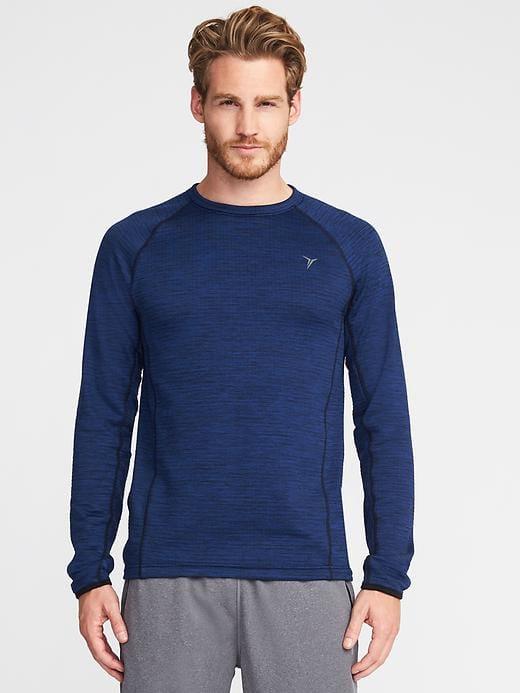 Old Navy Go Warm Thermal Performance Top For Men - Blue Camouflage