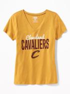 Old Navy Womens Nba Team V-neck Tee For Women Cavs Size Xxl