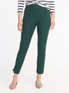 Old Navy Womens High-rise Pixie Side-zip Pants For Women Fir Ever Size 0