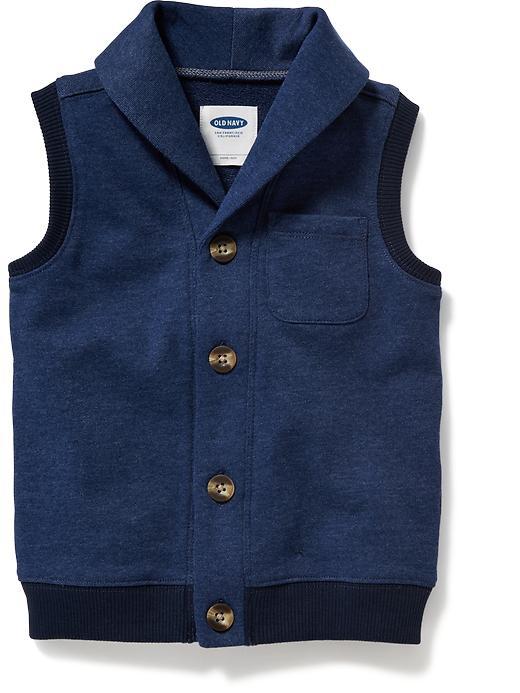Old Navy Shawl Neck Vest - Ink Blue