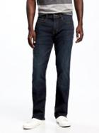 Old Navy Built In Flex Max Straight Jeans For Men - Dark Wash