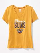 Old Navy Womens Nba Team V-neck Tee For Women Suns Size Xxl