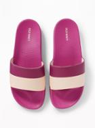 Old Navy Womens Pool Slide Sandals For Women Warm Colorblock Size 8/9