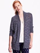Old Navy Womens Lightweight Dolman Sleeve Cardigan Size L Tall - Lost At Sea Navy