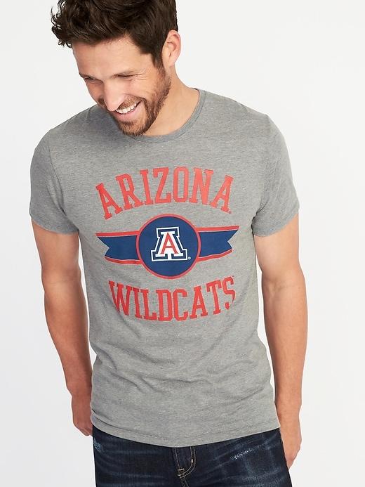 Old Navy Mens College-team Graphic Tee For Men Arizona Size L