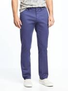 Old Navy Slim Built In Flex Ultimate Khakis For Men - Newport Blue
