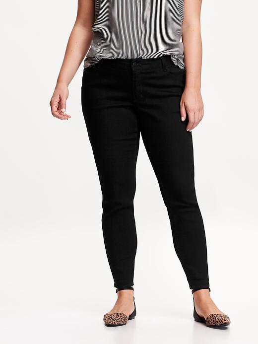 Old Navy Womens Plus Super Skinny Jeggings Size 16 Long Plus - Black