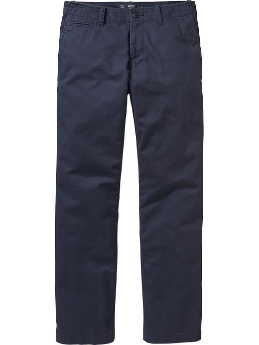 Old Navy Mens Broken In Loose Fit Khakis Size 44 W (34l) Big - Classic Navy