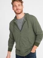 Old Navy Mens Lightweight Jersey Zip Hoodie For Men Matcha Green Size Xl