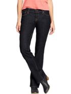 Old Navy Womens The Flirt Boot Cut Jeans - Rinse