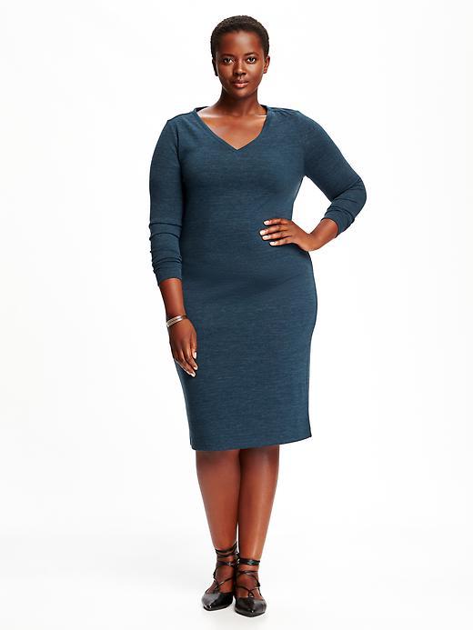 Old Navy Sweater Knit Plus - Sleepless Indigo