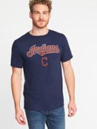 Old Navy Mens Mlb Team Graphic Tee For Men Cleveland Indians Size Xl